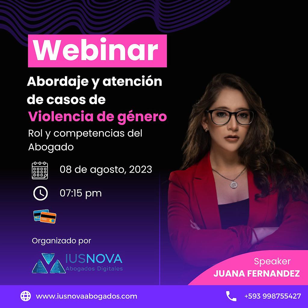 Webinar Violencia de Género