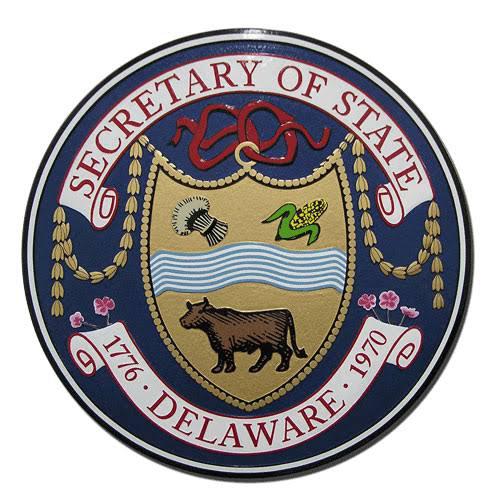 DE State Fees for Good Standing Certificate 